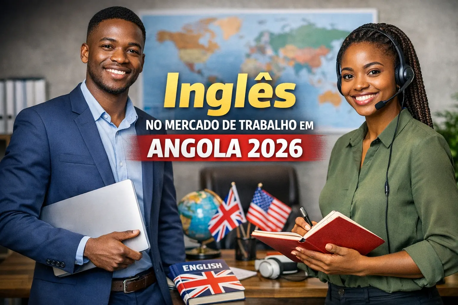 Importância do Inglês no Mercado de Trabalho em Angola 2026